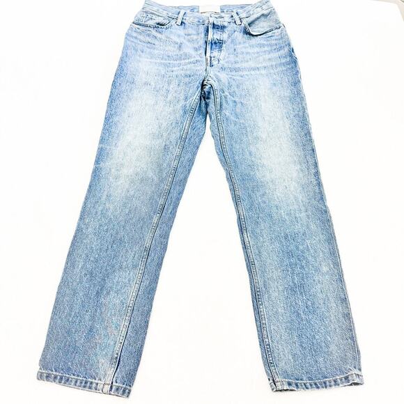 Everlane The 90's Cheeky Jean Organic Cotton Button Fly Denim Size 27 Regular - Picture 2 of 11